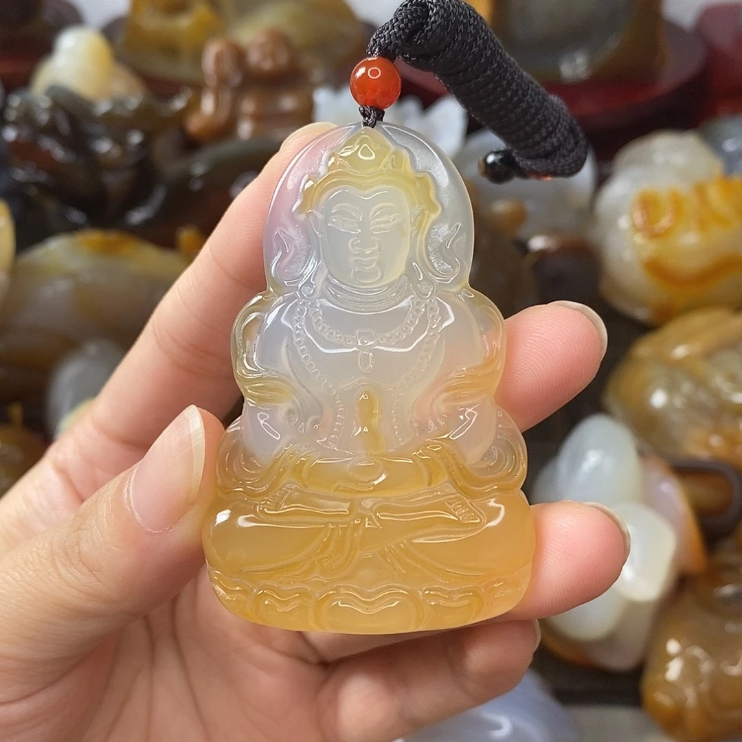 玛瑙/玉髓吊坠未镶嵌