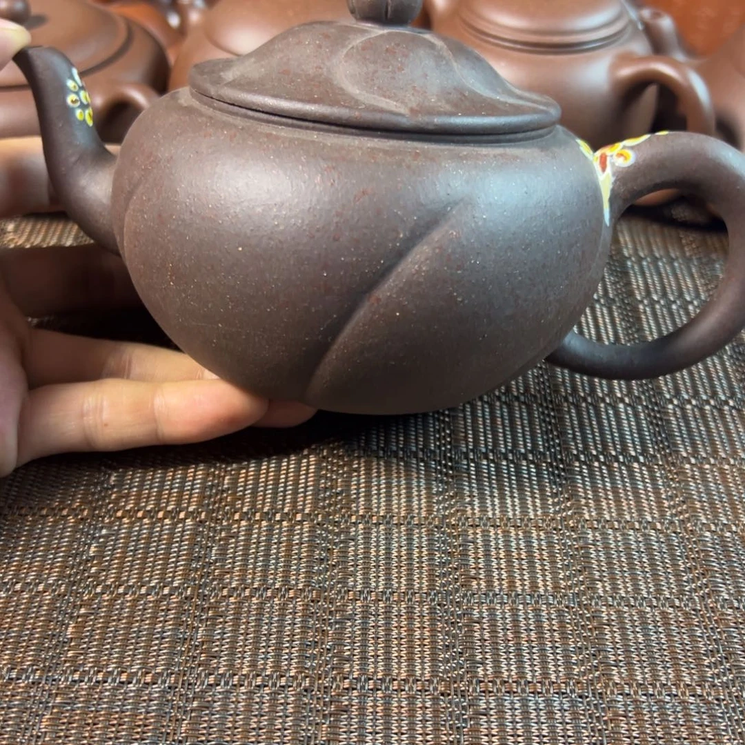 紫砂茶壶宜兴原矿紫砂壶450毫升容量