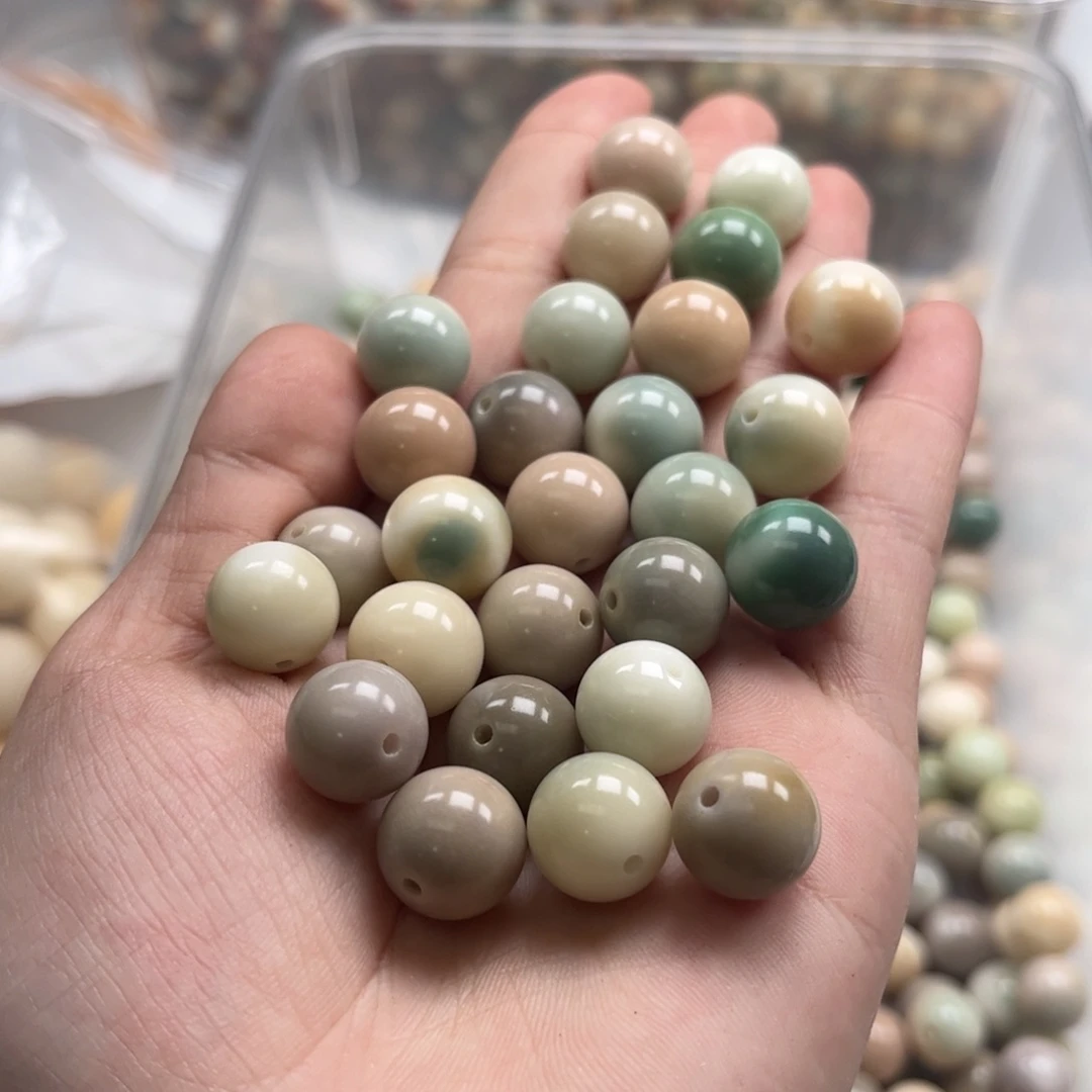 【闪购商品】白玉菩提吊坠c/12 120颗干磨