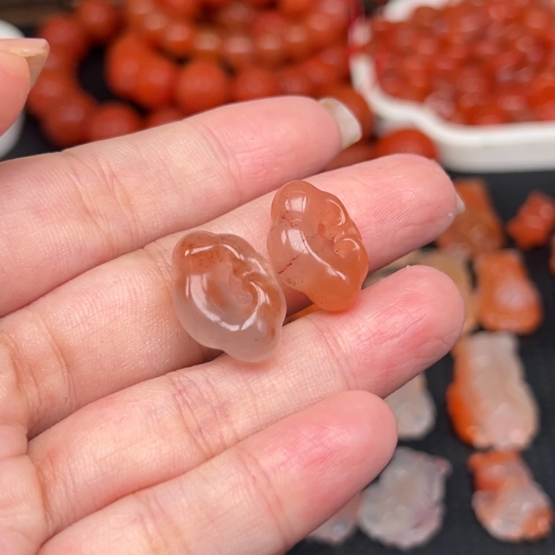 南红玛瑙未镶嵌吊坠(不含链)