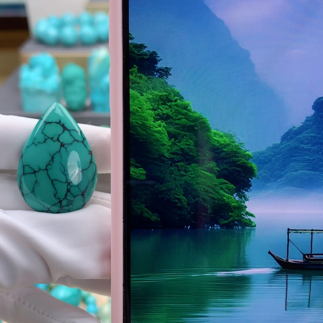 未镶嵌绿松石挂件