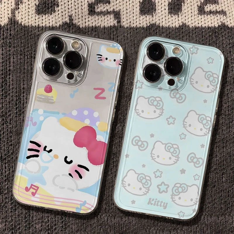 helloKitty太空手机壳适用于苹果16透明iphone14手机壳1512pro