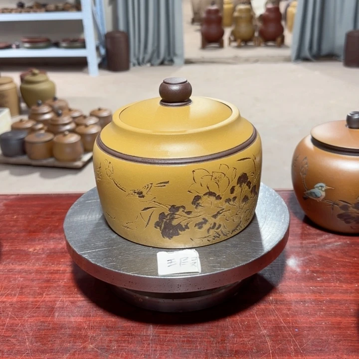 茶叶罐紫砂。。。。。。。。。。