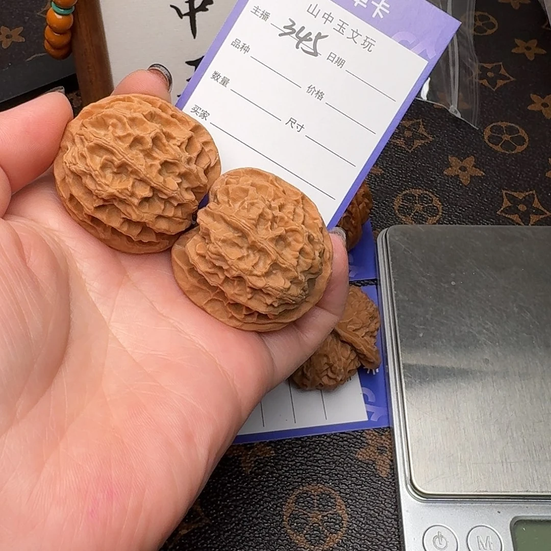 文玩核桃把件38苹果园345