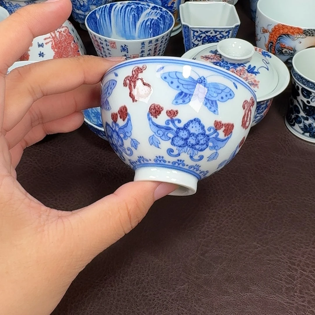 现代景德镇陶瓷杯