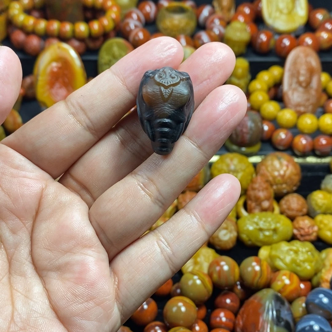 N***1玛瑙/玉髓未镶嵌战国红