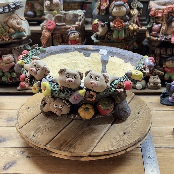 嘻哈多肉花盆百搭