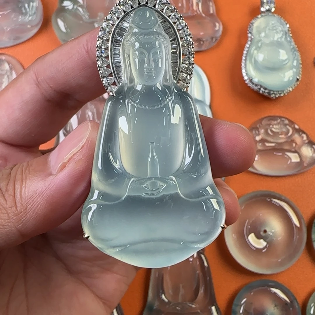 定制翡翠未镶嵌天然