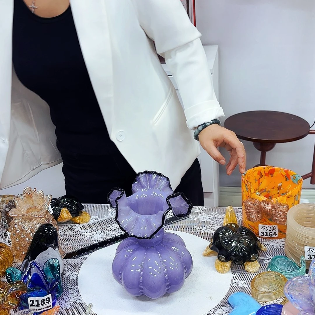 3160 安妮家居琉璃摆件不完美