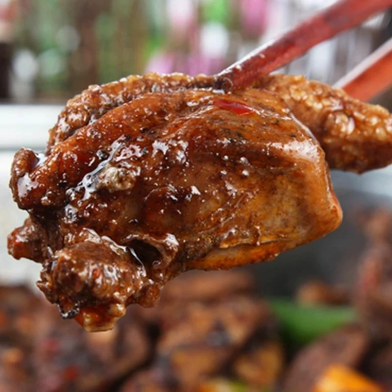贵州三穗翼宇血酱鸭白条鸭开袋即食熟食卤鸭黄焖鸭500g/袋礼BXFQ