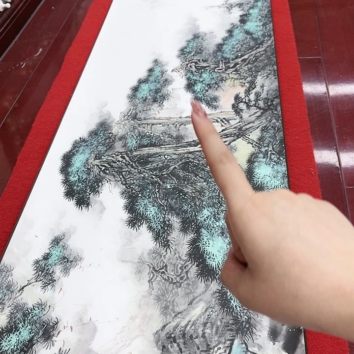 鲁岳美术艺术作品2