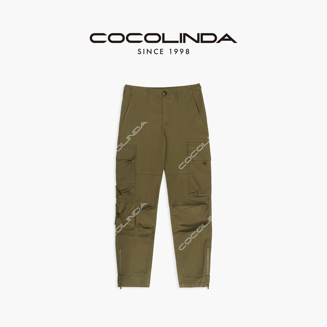COCOLINDA琳达推荐多口袋舒适防泼水工装裤休闲裤长裤 P947  宽松