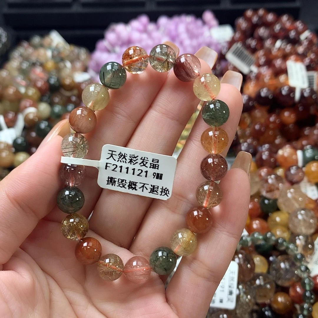 未镶嵌手链水晶，