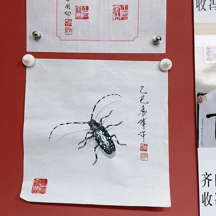 国画冯老师手绘作品