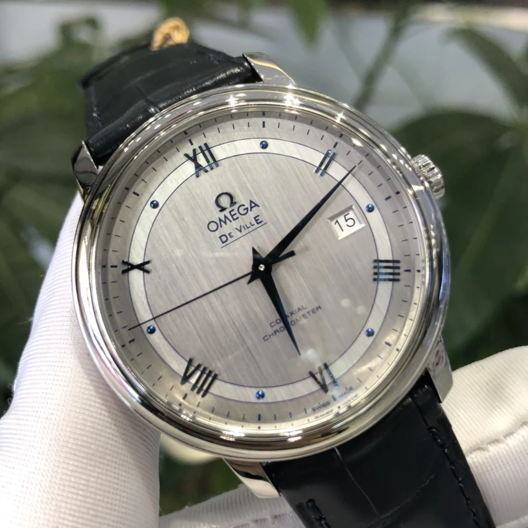 99新 Omega/欧米茄 自动机械腕钟表轨道灰424.13.40.20.02.003