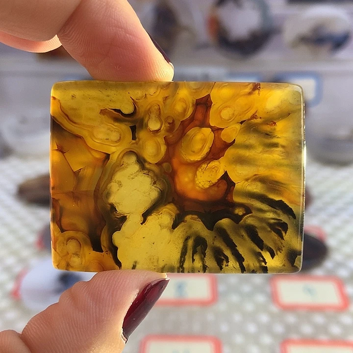 玛瑙/玉髓合金颈饰