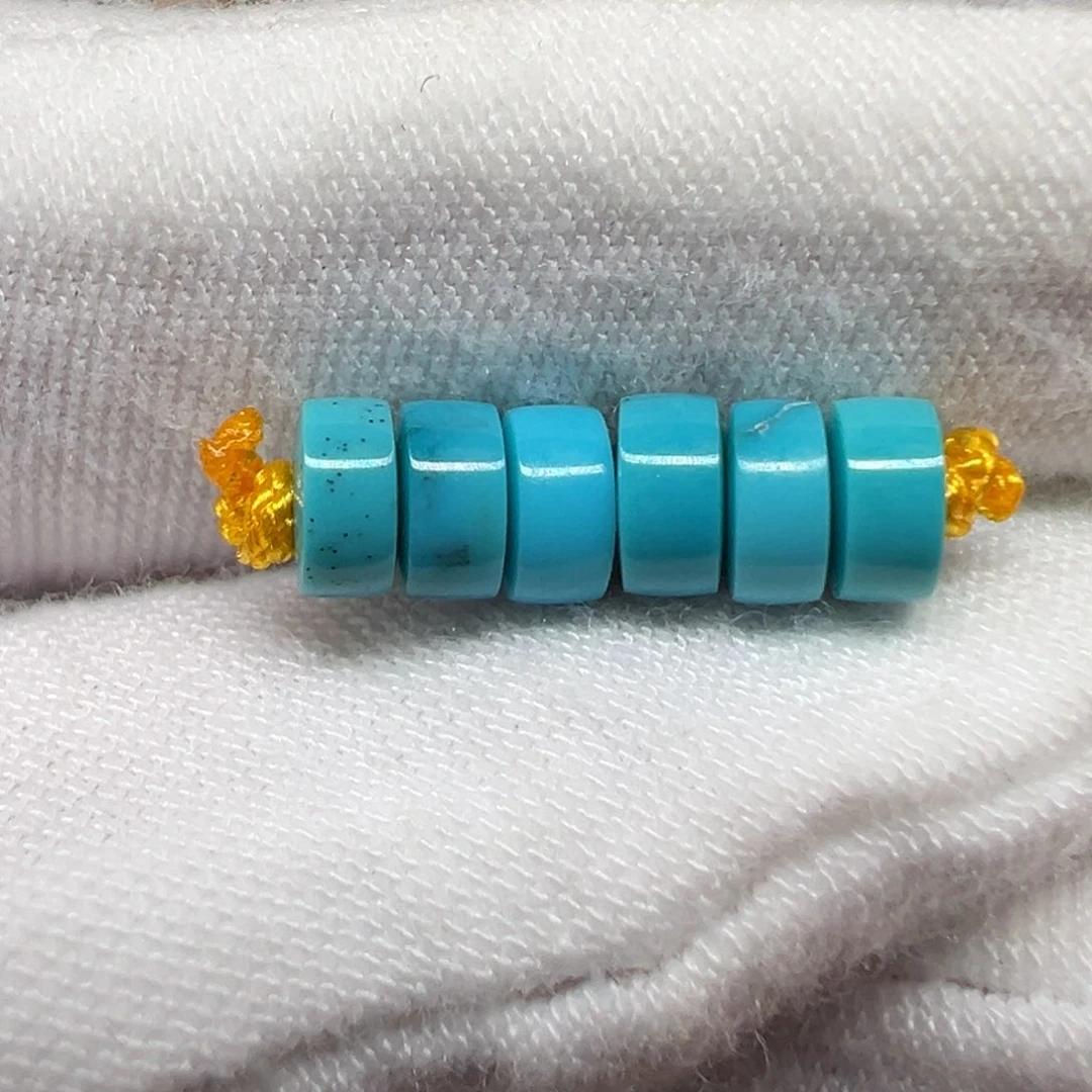 绿松石未镶嵌配饰直径5.0