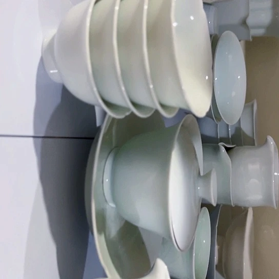 摆件陶景德镇瓷器茶具套组6杯