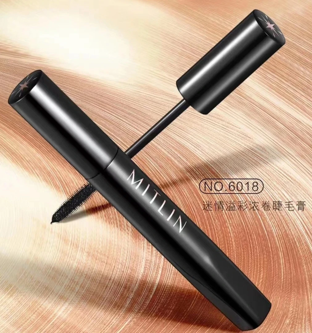 米之莲（纤长浓密卷翘）酷黑溢彩防汗浓卷睫毛膏不脱妆双头不晕染