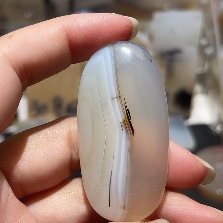 玛瑙/玉髓玉牌未镶嵌
