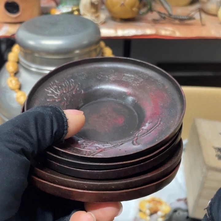 铜中古工艺品摆件