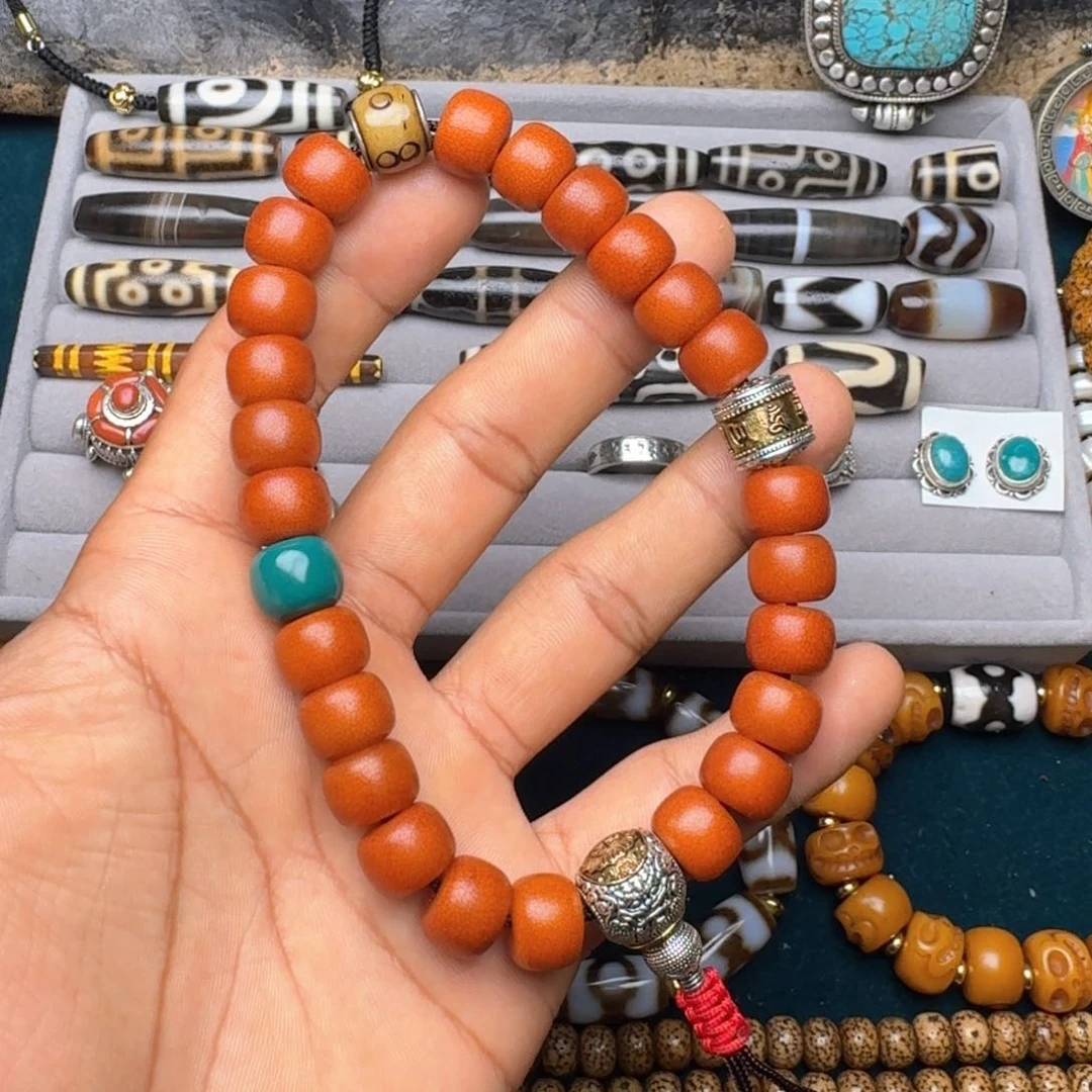 柏香籽/百香籽手串菩提根