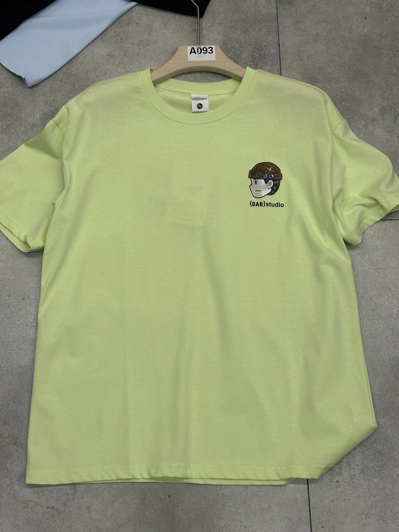 男女T休闲浅绿093