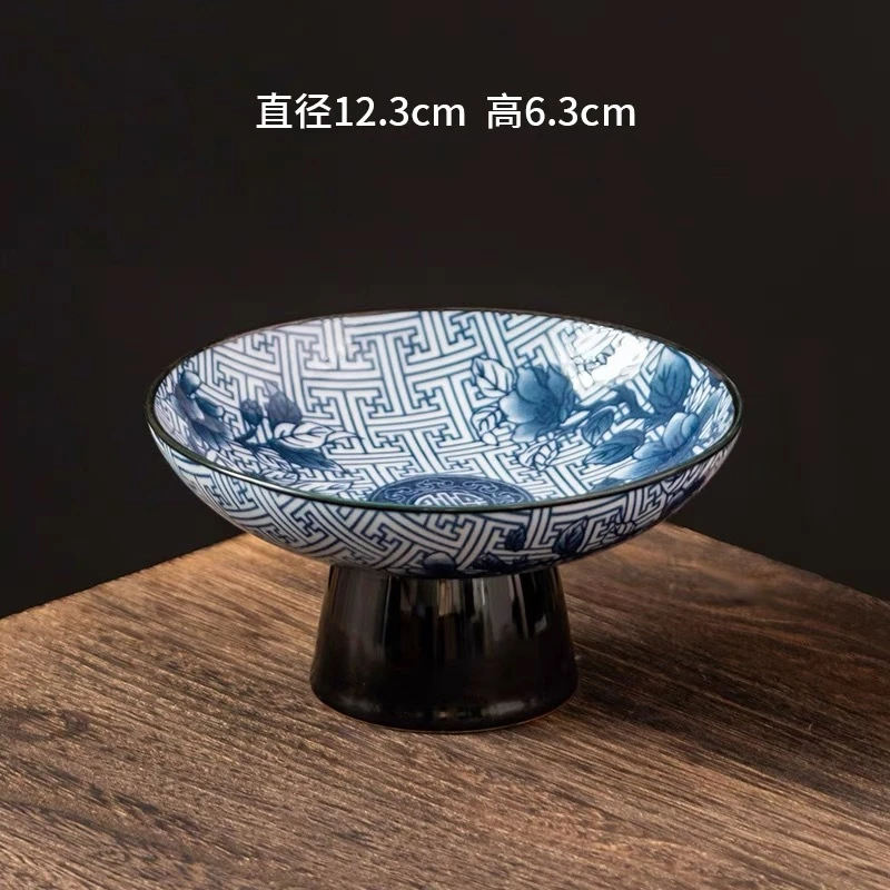 山茶花果盘f18山茶花果盘f18