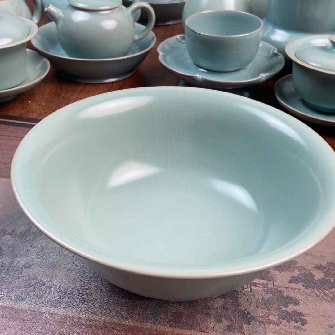 摆件原产地原矿汝瓷～茶器