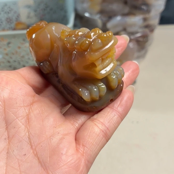 玛瑙/玉髓未镶嵌吊坠(不含链)