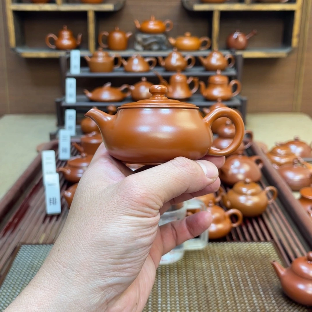 r***.茶壶朱泥明炉110cc