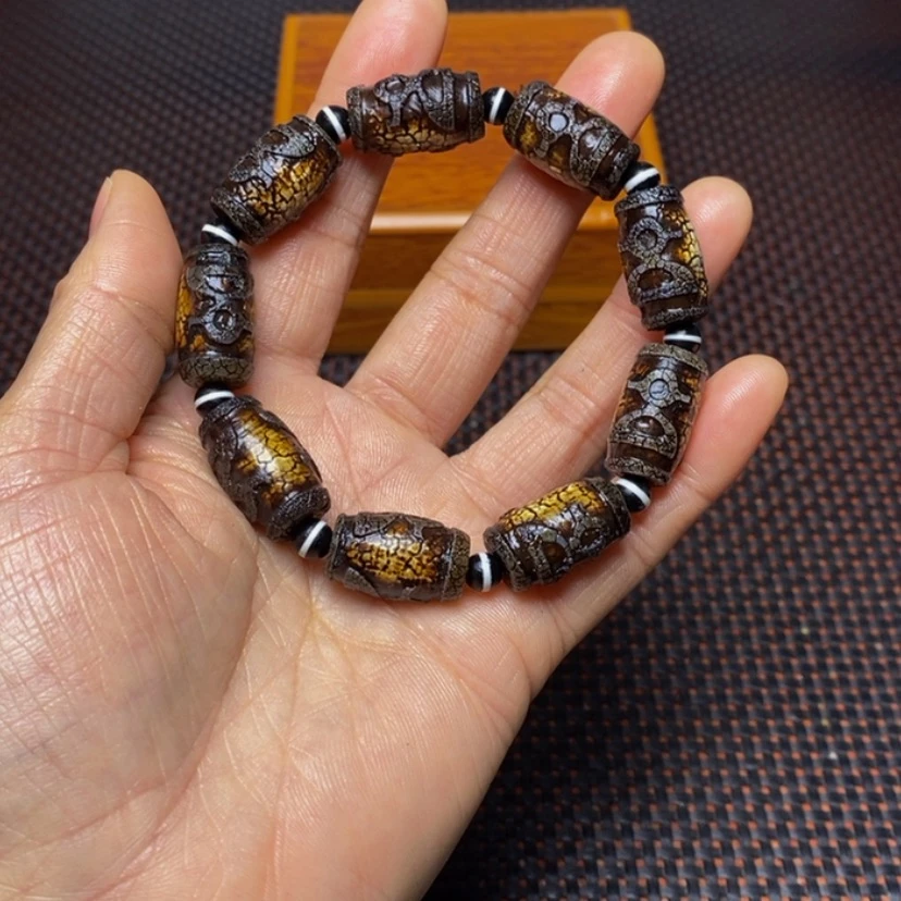 【闪购商品】玛瑙/玉髓手链未镶嵌四****哥