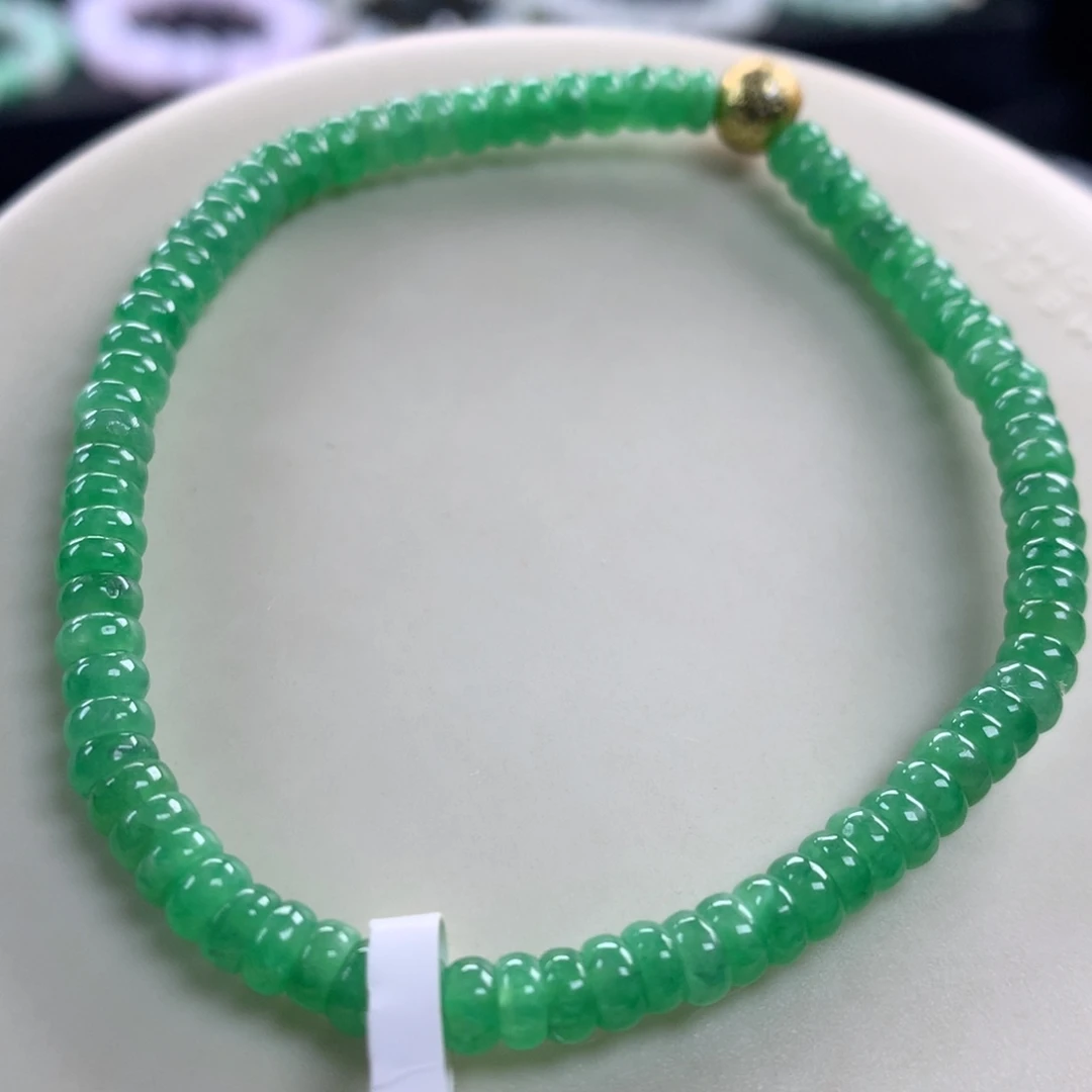 翡翠未镶嵌手链卡4