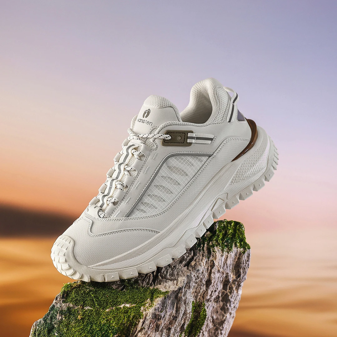 Hang Ten欢腾2025秋冬新款舒适男鞋休闲鞋轻便运动鞋户外健步鞋