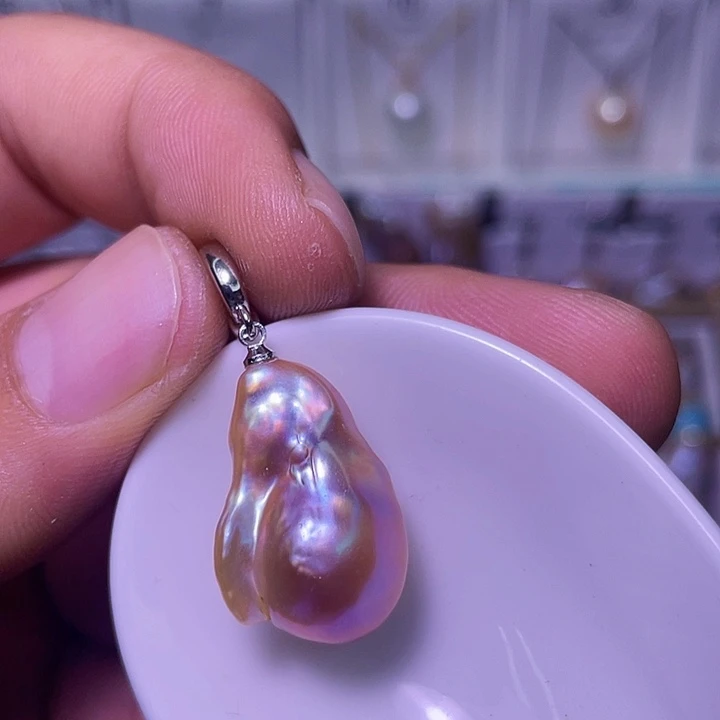 合金颈饰淡水珍珠69