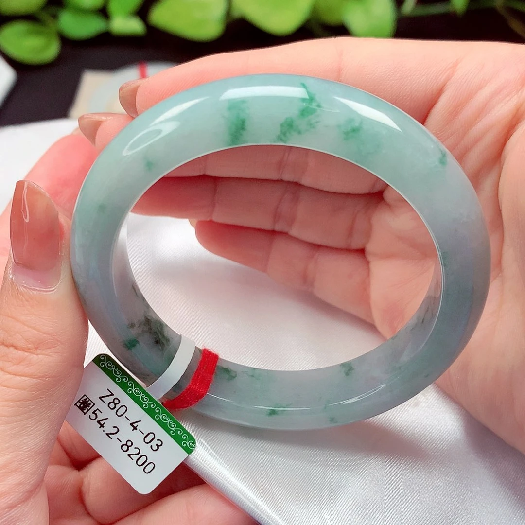 翡翠未镶嵌手镯54