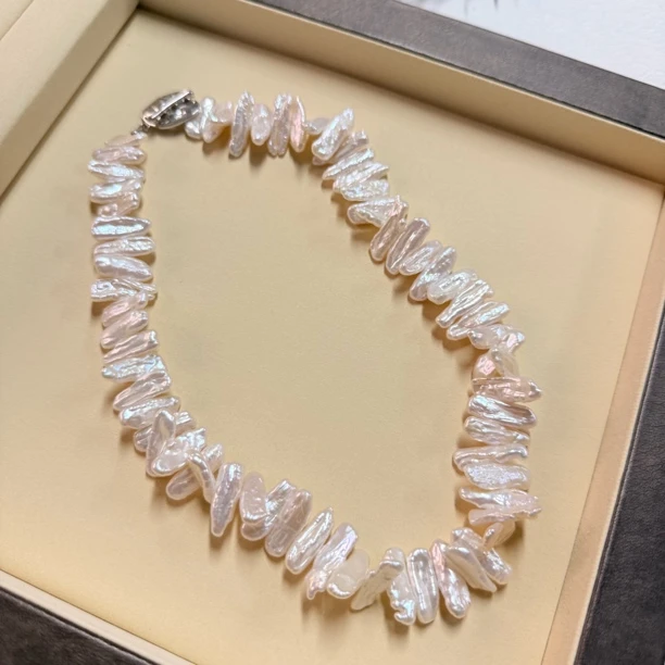 【六六中古】优雅淡水珍珠s925项链ty3119链长41