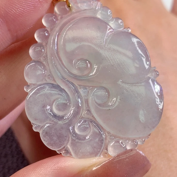 定制翡翠18K金镶嵌翡翠