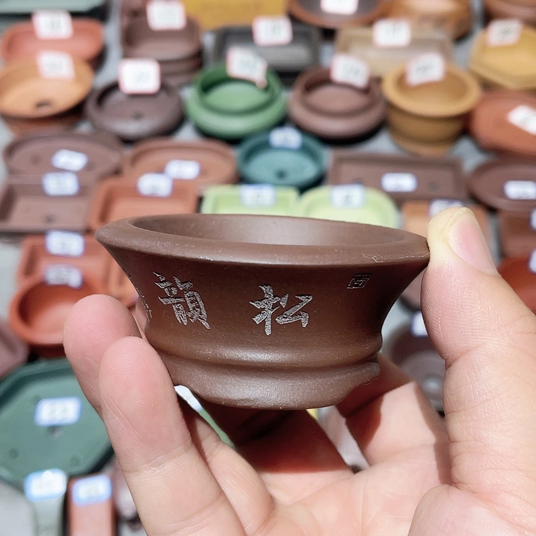 紫砂小盆6*2.5cmmmm