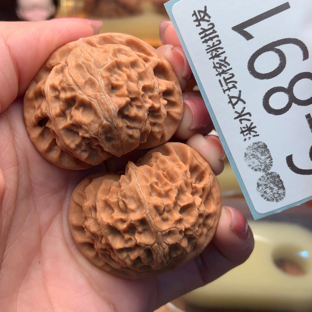 文玩核桃把件42宫灯