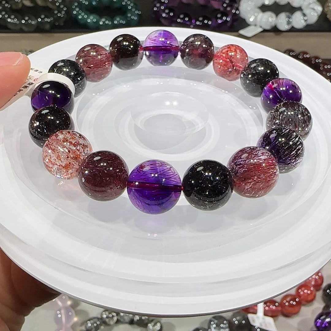 未镶嵌水晶手链超七手链