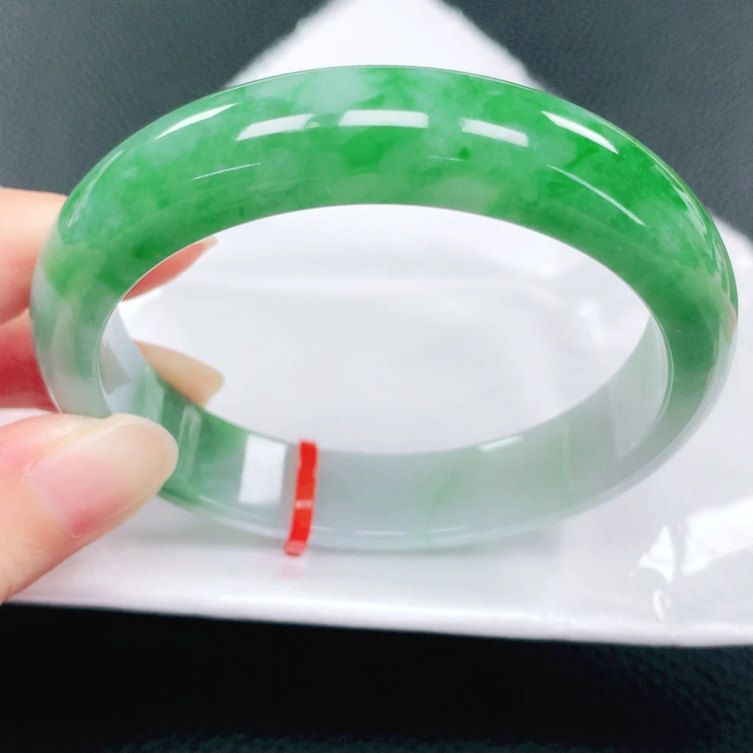 未镶嵌手镯翡翠59圈