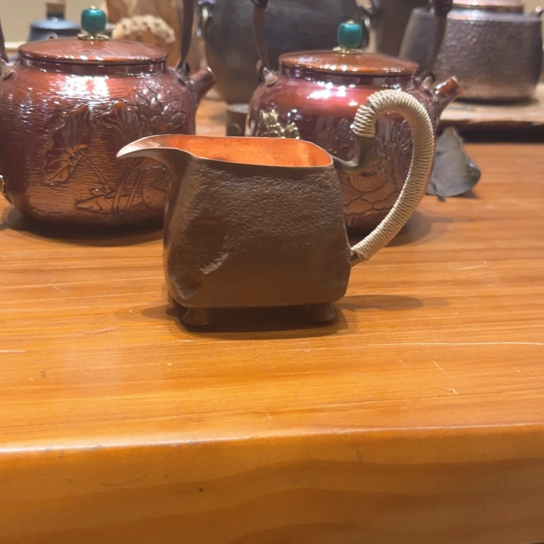 战国四方尊公杯烤色