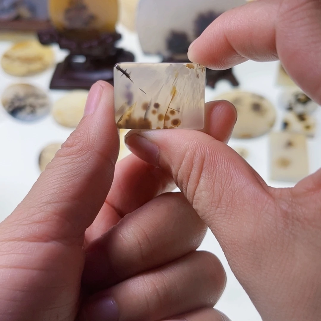 【闪购商品】玛瑙/玉髓未镶嵌珠宝半成品