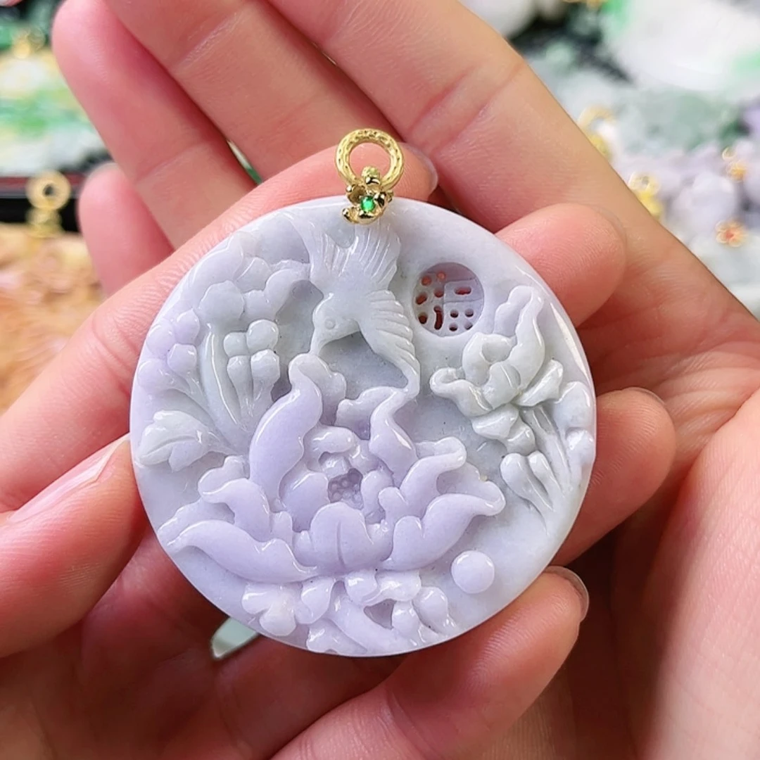 【闪购商品】翡翠颈饰未镶嵌挂件