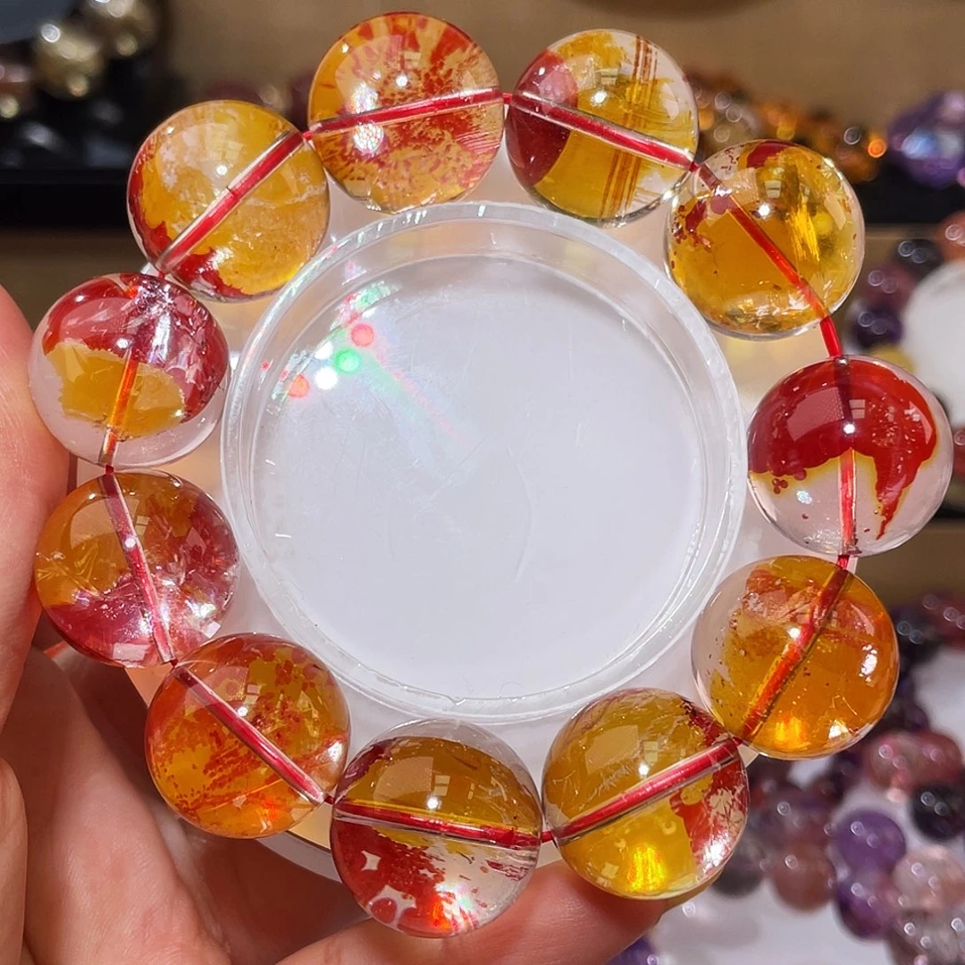 未镶嵌手链水晶锦鲤浇花19