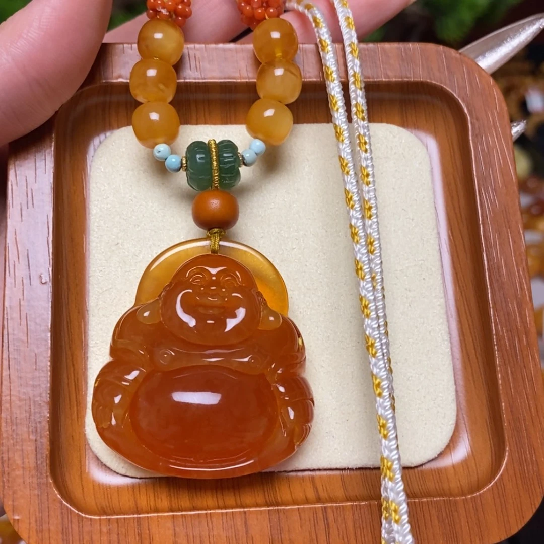 【闪购商品】未镶嵌颈饰蜜蜡项链