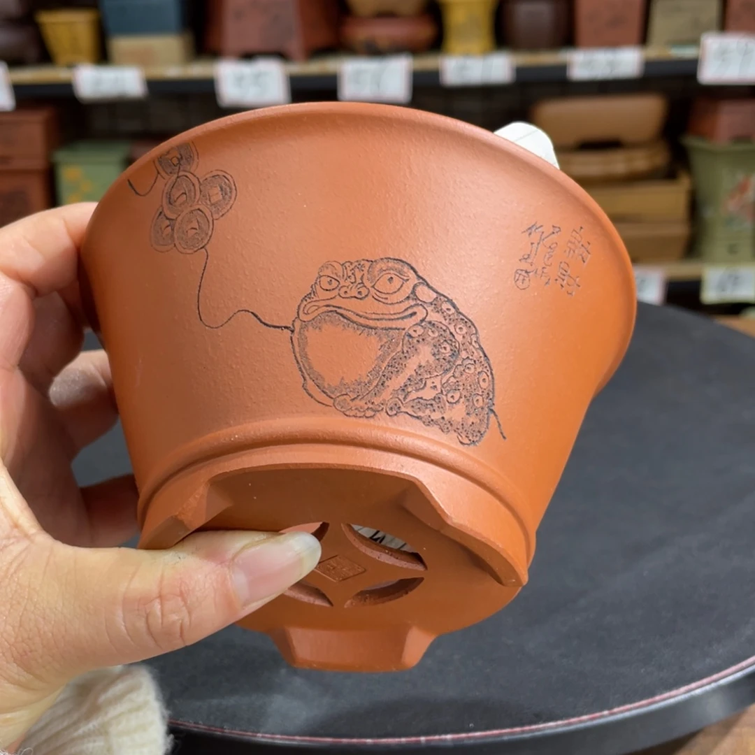 花盆紫砂紫砂花盆在这里