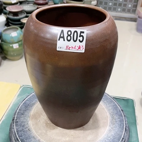 红陶景德镇陶瓷花盆手工