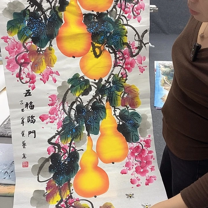 国画国画作品手绘